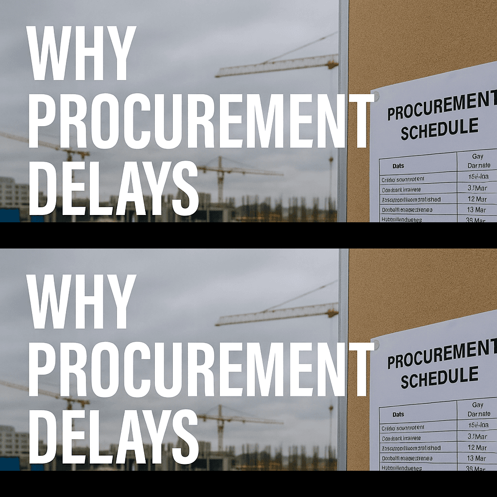 Why Procurement Delays Derail Projects
